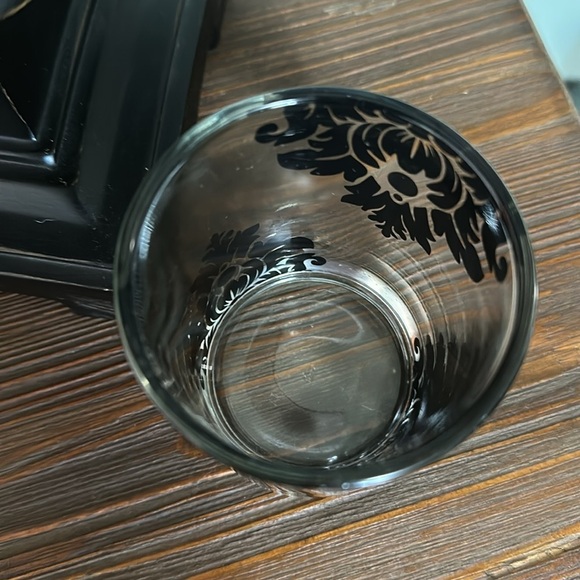 Partylite Gifts Inc Forbidden Fruits Damask Glass - Picture 4 of 5